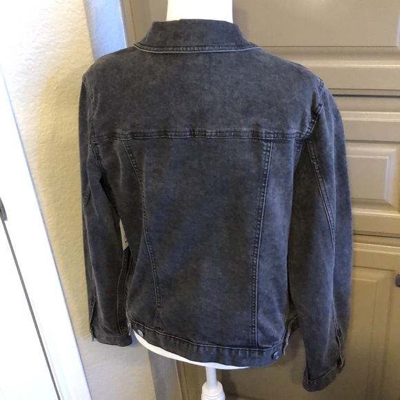 NEW Time and Tru black jean jacket - Picture 4 of 11